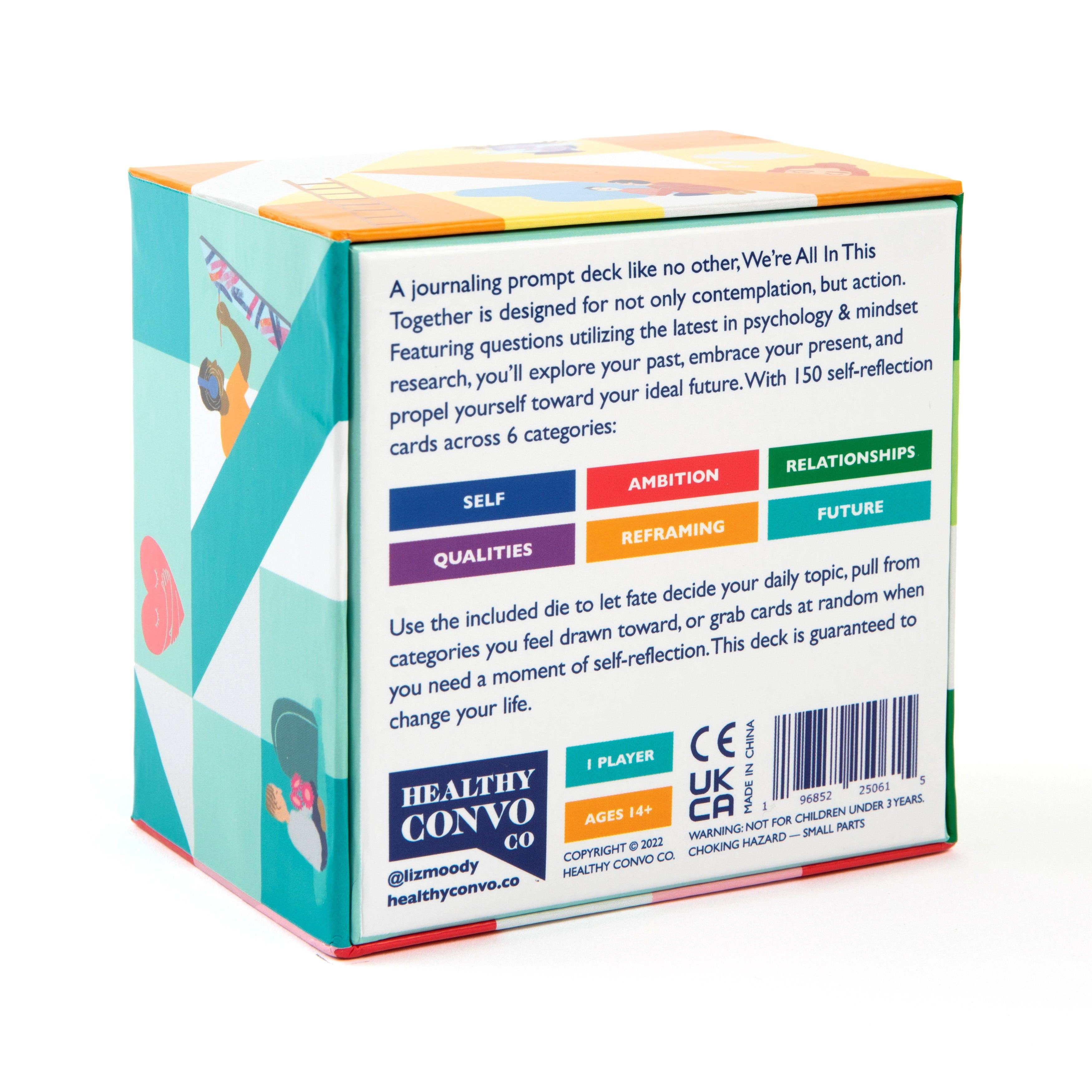 Healthy Convo Co – wholesale Journal och dagbok – Vi är alla tillsammans: Journalfrågor för ett hälsosammare och lyckligare liv1