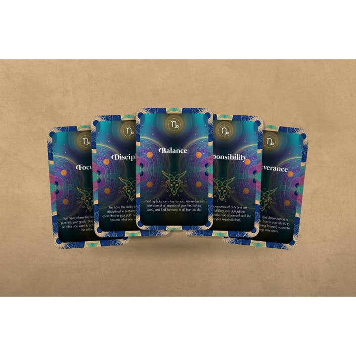 IBIZA TAROT - Venta al por mayor Cartas del tarot - El oráculo de Capricornio - El horóscopo místico