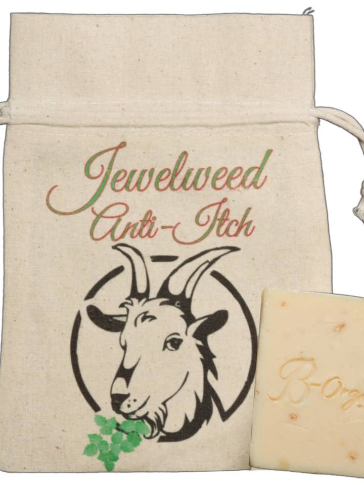 Soap in a Bag - Goat Milk - Jewelweed for wholesale by B-Organic