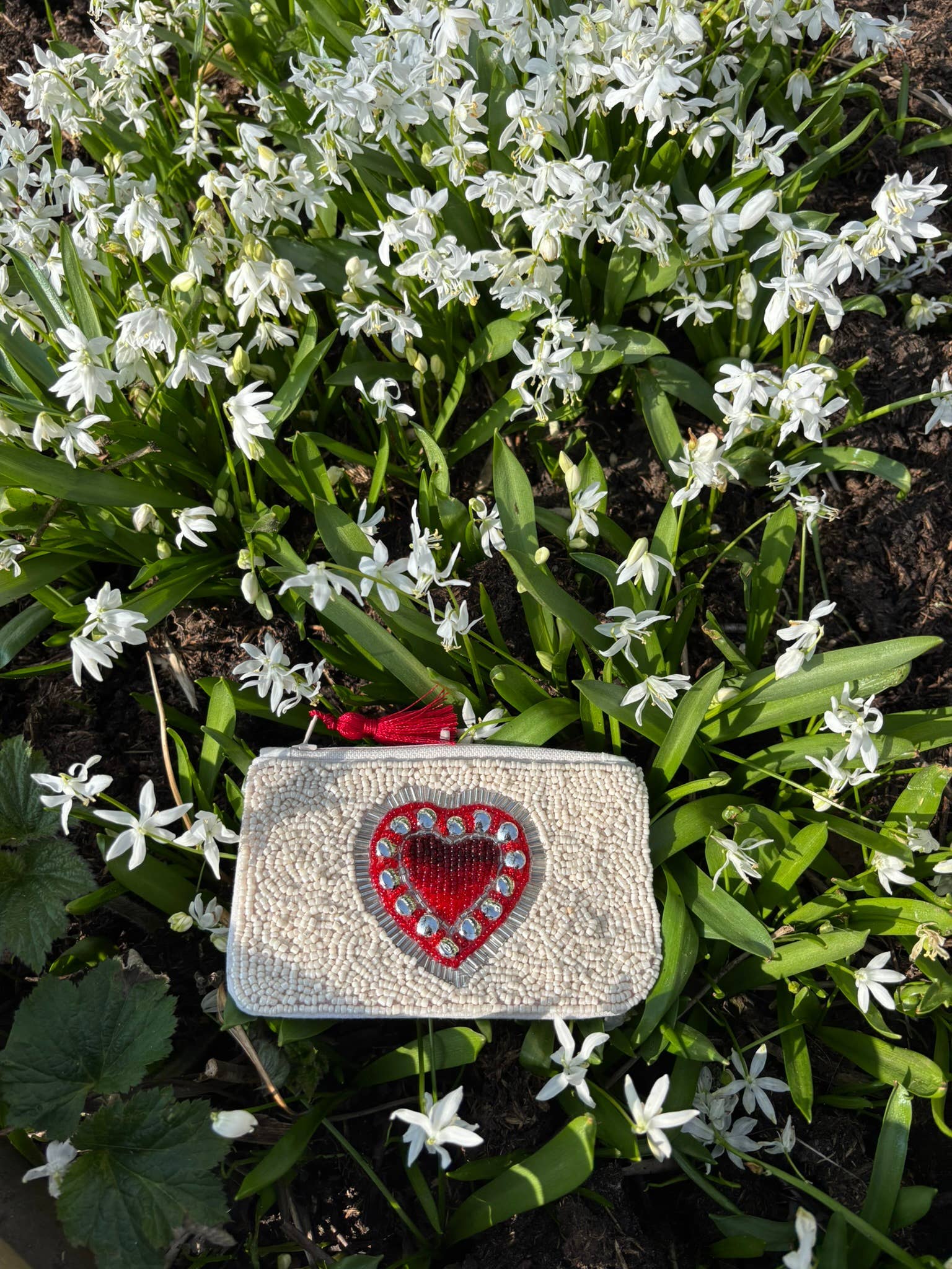 Muno – wholesale Pouch – Women’s – Handcrafted Radiant Heart Pouch * Gift * Love2