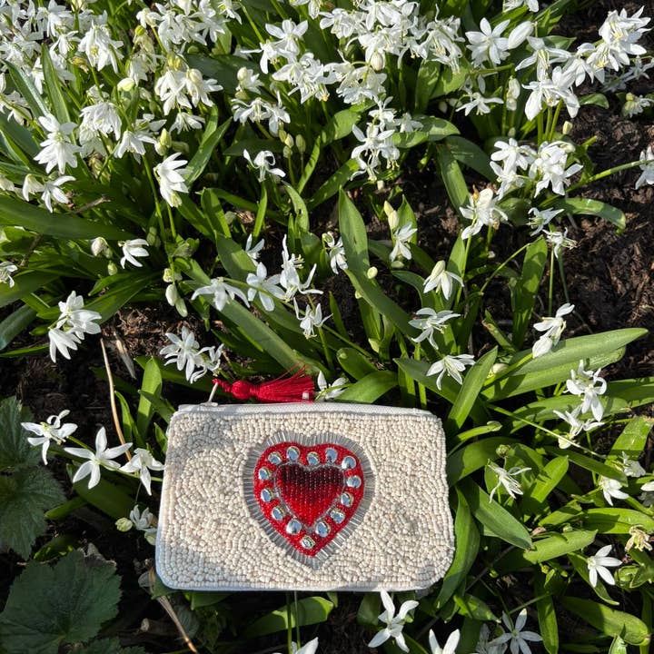 Muno – wholesale Pouch – Women’s – Handcrafted Radiant Heart Pouch * Gift * Love2