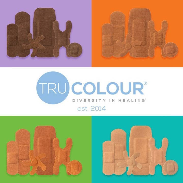 Tru-Colour Plasters – Großhandel Pflaster/Verbände – Tru-Colour Hautfarbene Pflaster in Dunkelbraun6