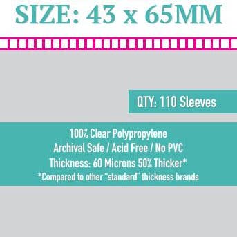 Ærme Kings Mini Chimera Kortærmet (43x65mm) -SKS-8802 for engroshandel hos Mayday Games