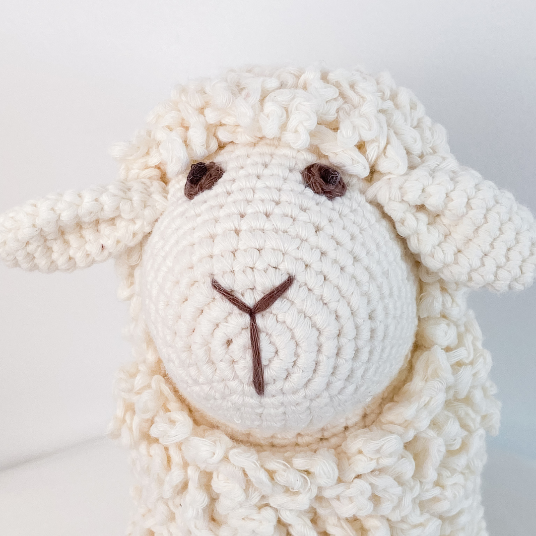 BEBEMOSS, LLC - Wholesale Stuffed/Plush Toy - Kids & Baby - Farawee the Sheep, stuffed toy, organic cotton animal6