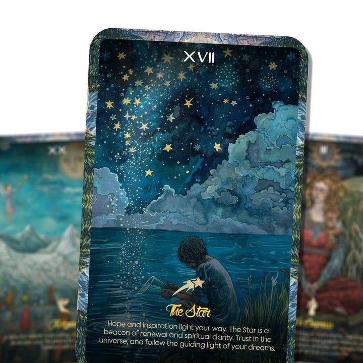 Ibiza Tarot USA - Venta al por mayor Cartas del tarot - Tarot Rider-Waite Reimaginado - Arcanos Mayores - renueva los símbolos tradicionales - Herramientas de adivinación3