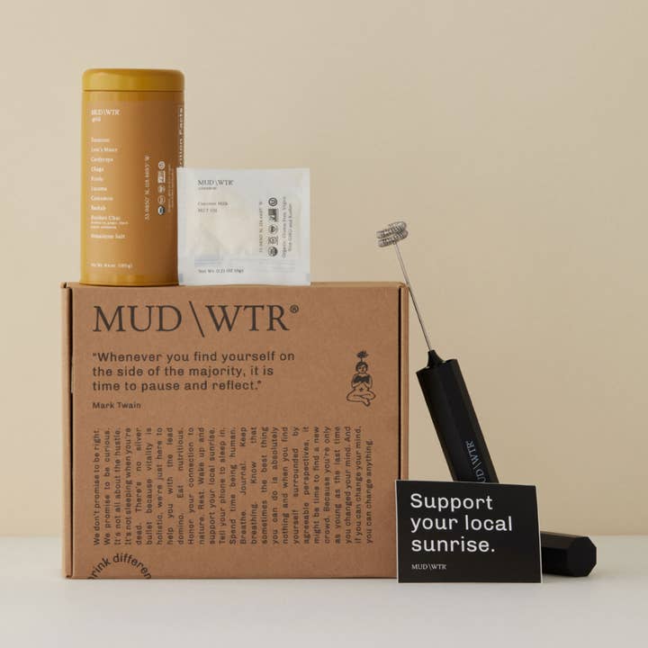 MUD\WTR - Wholesale Powdered Health Drink - MUD\WTR - Afternoon Ritual Starter Kit0