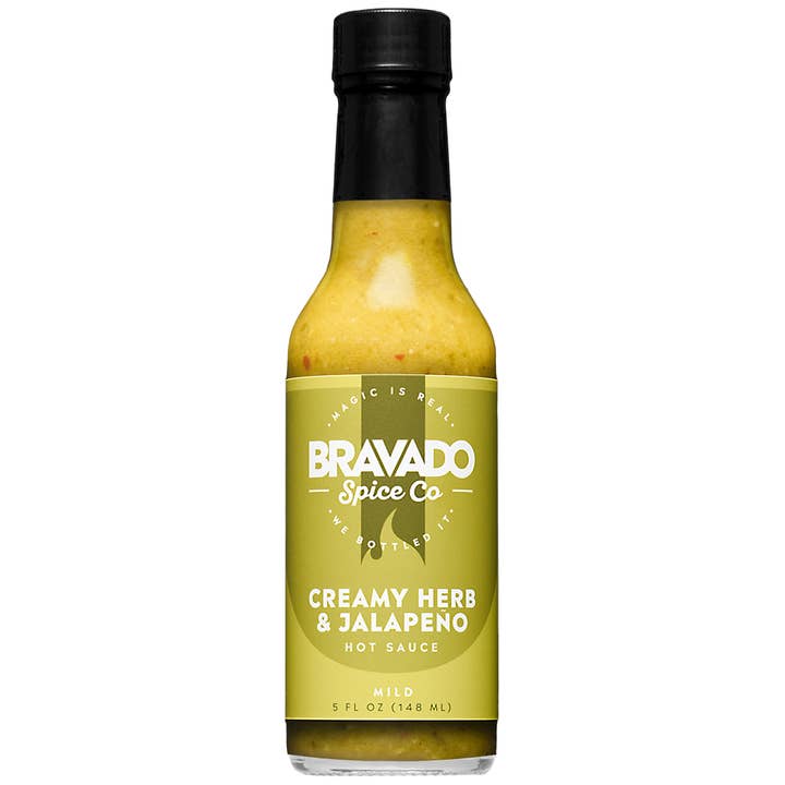Bravado Spice Co. - Wholesale Hot Sauce - Creamy Herb & Jalapeño Hot Sauce (12-Pack)3