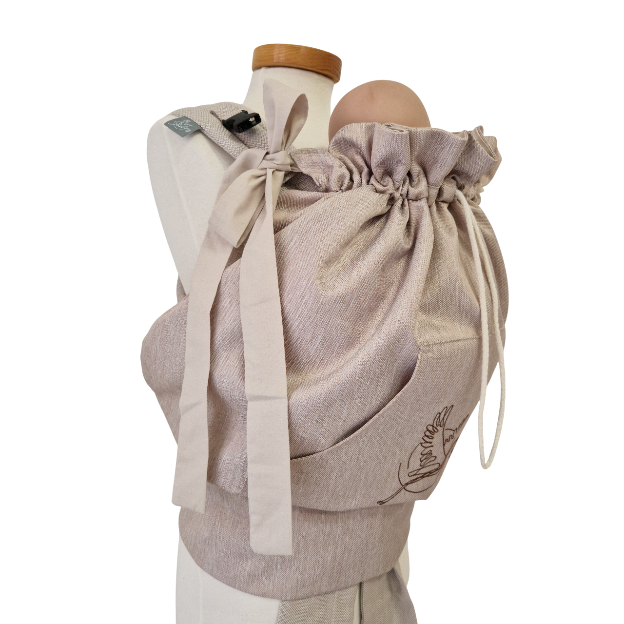 Storchenwiege Babywearing Cover Nature for wholesale on Faire0