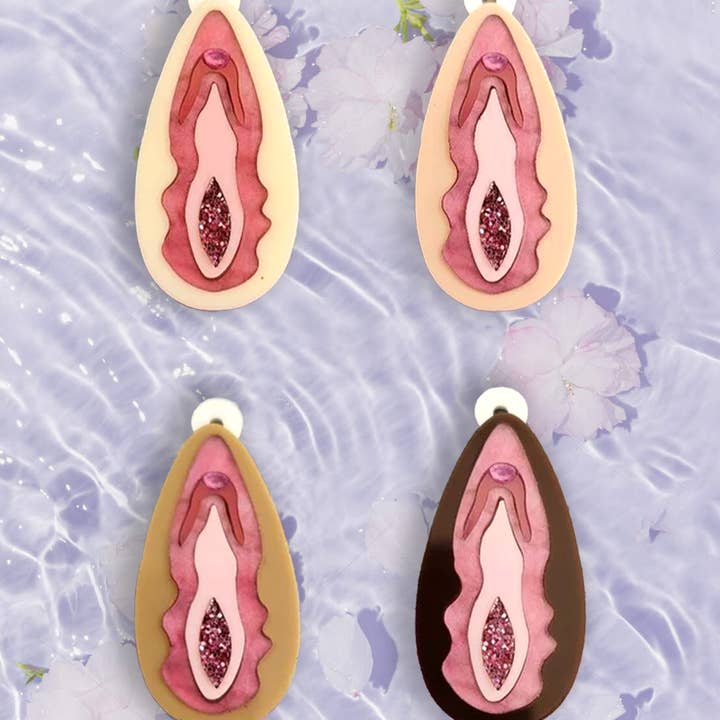 Pop Pastel - Wholesale Dangle Earrings - Vulva Earrings