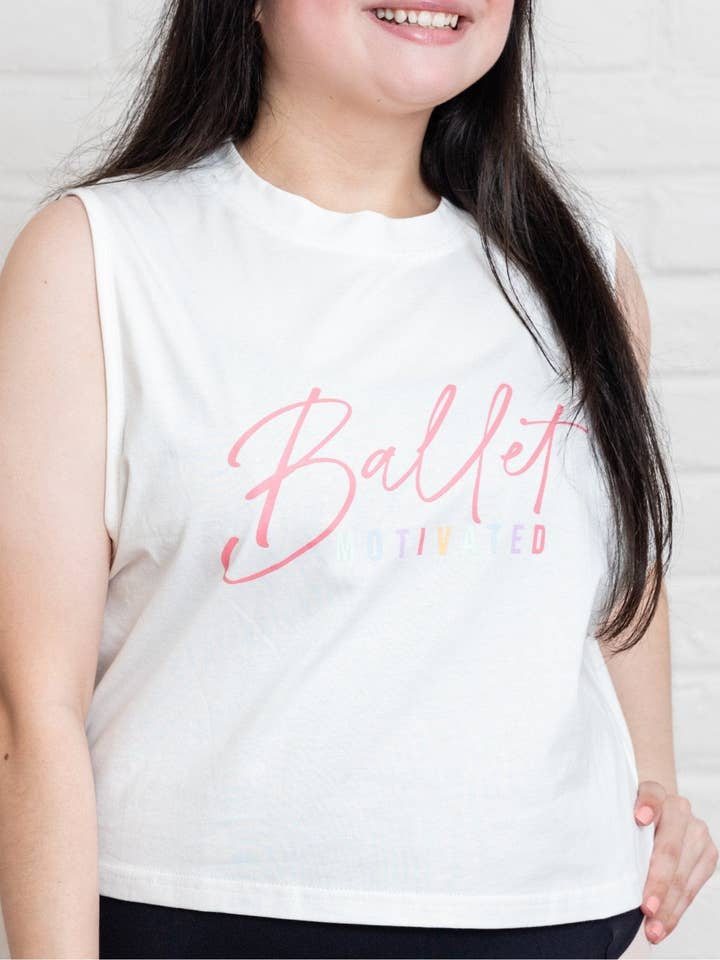 Débardeur BALLET MOTIVÉ pour la vente par Fudge Apparel