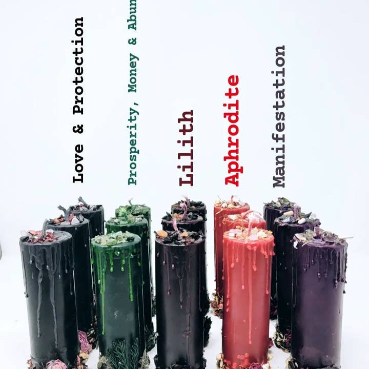 Radiant Angel Candle Co – wholesale Pillar candle – Intention Beeswax Pillar Candles