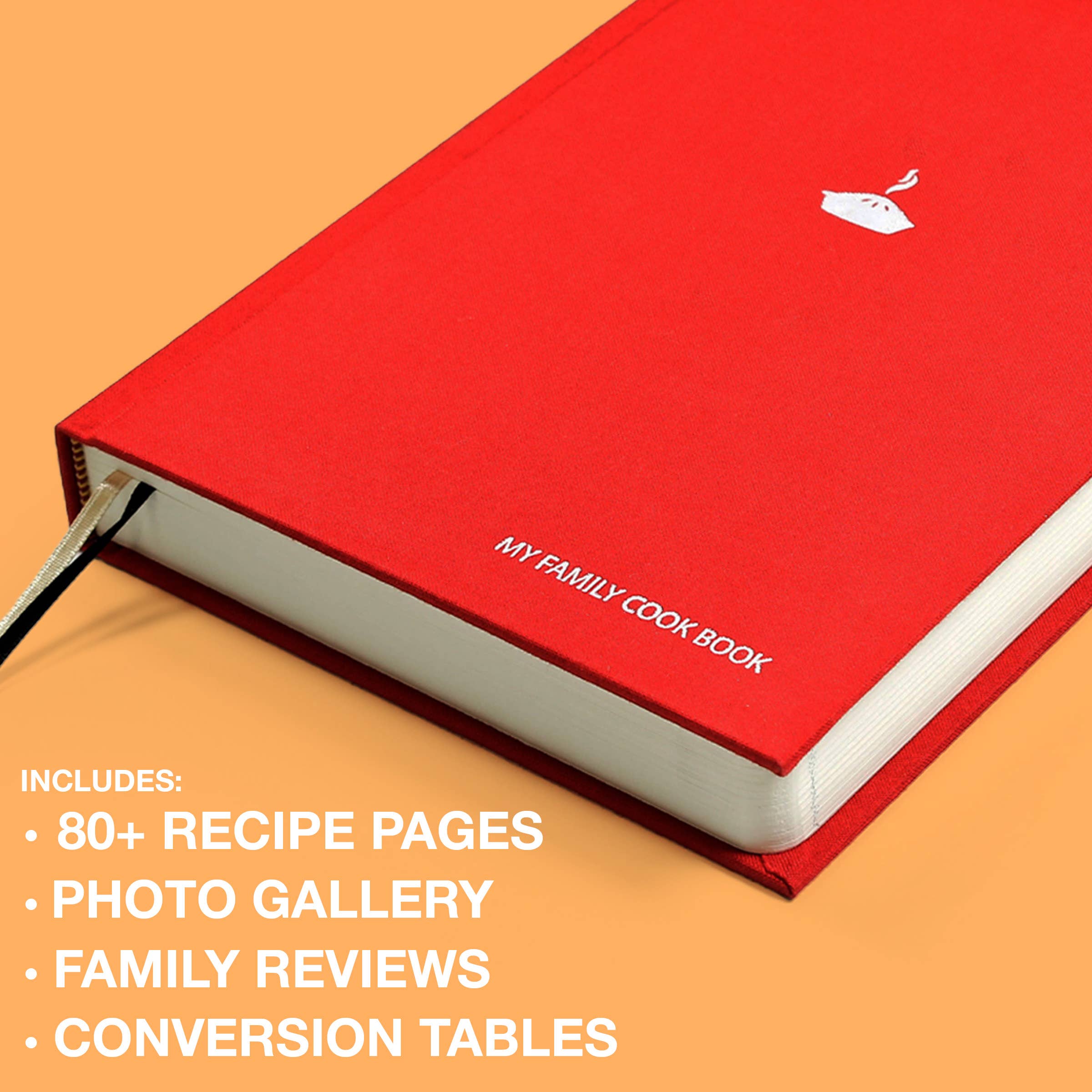 SUCK UK Ltd - USA - Wholesale Cookbooks & Food - My Family Cookbook – Blank Cookbook for Family Recipes5