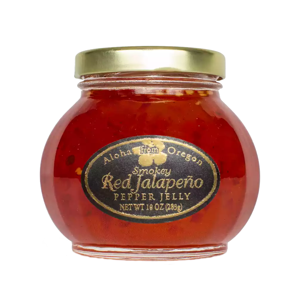 Aloha From Oregon - Wholesale Preserves - Smokey Red Jalapeno Pepper Jelly0