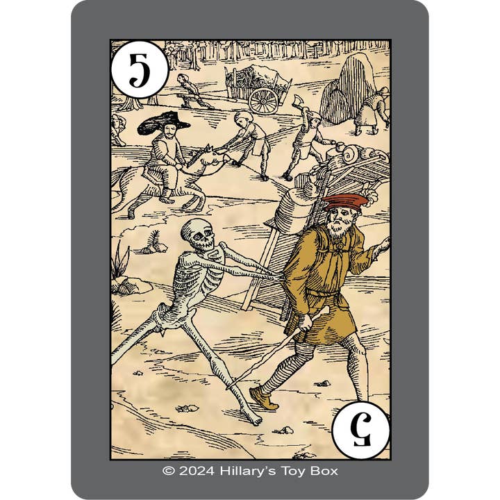 Hillary's Toy Box LLC - Wholesale Card Game - Of Popes & Plagues - Population Deck Expansion4