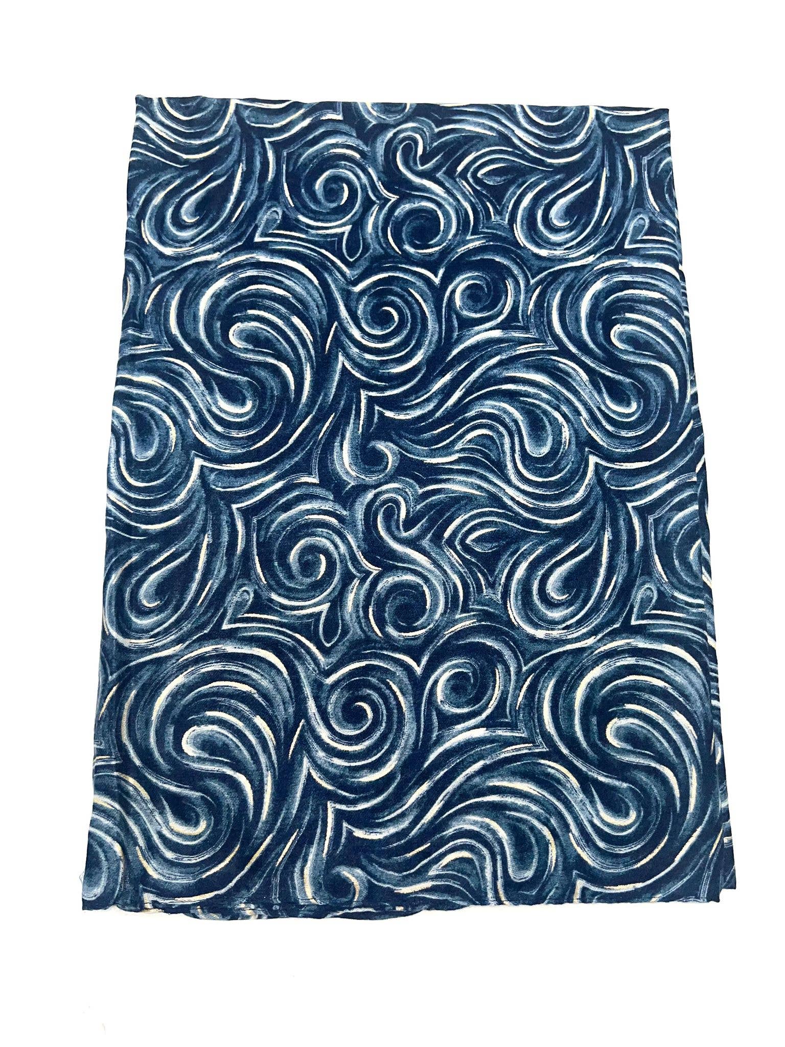 LINETA - Vendita all'ingrosso Sciarpa - Donna - HH-279 Sciarpa stampata motivo a spirale con doratura13