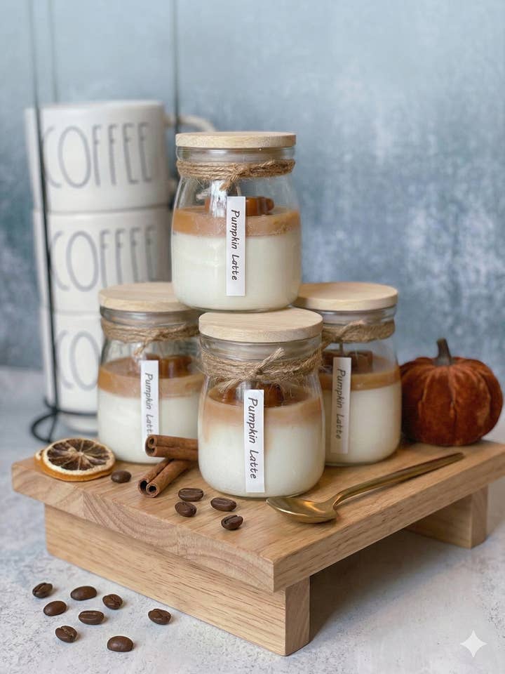 Coffee Candle in Glass Jar for wholesale by Crazy About Candles