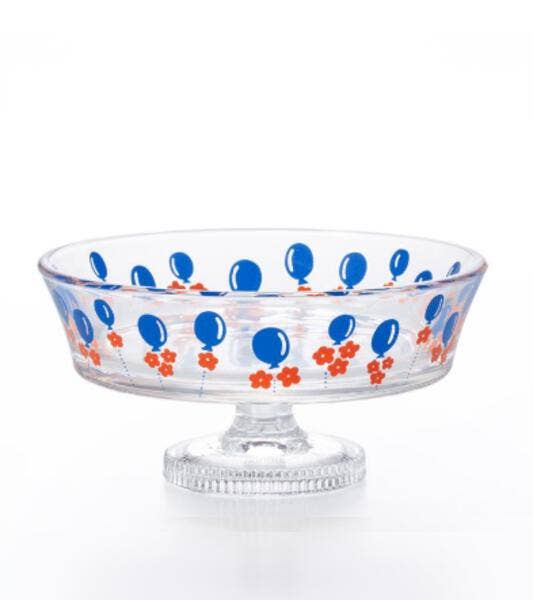 ADERIA - Wholesale Serve Bowl - ADERIA Retro | Footed Serving Bowl | 7 Pattern Options6