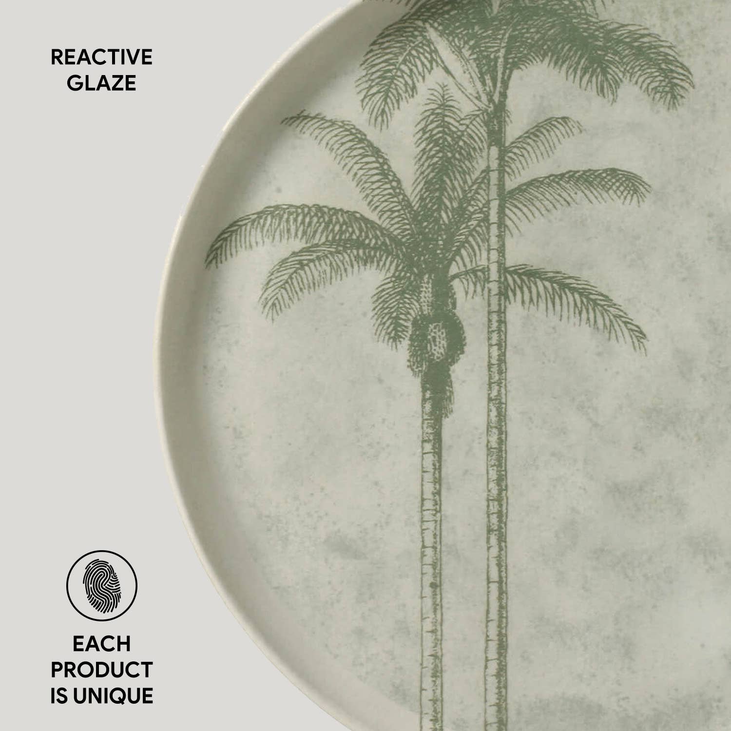 Porto Brasil - Wholesale Dinner Plate - Bio Stoneware Tropicalia Dinner Plate, 10.8"3