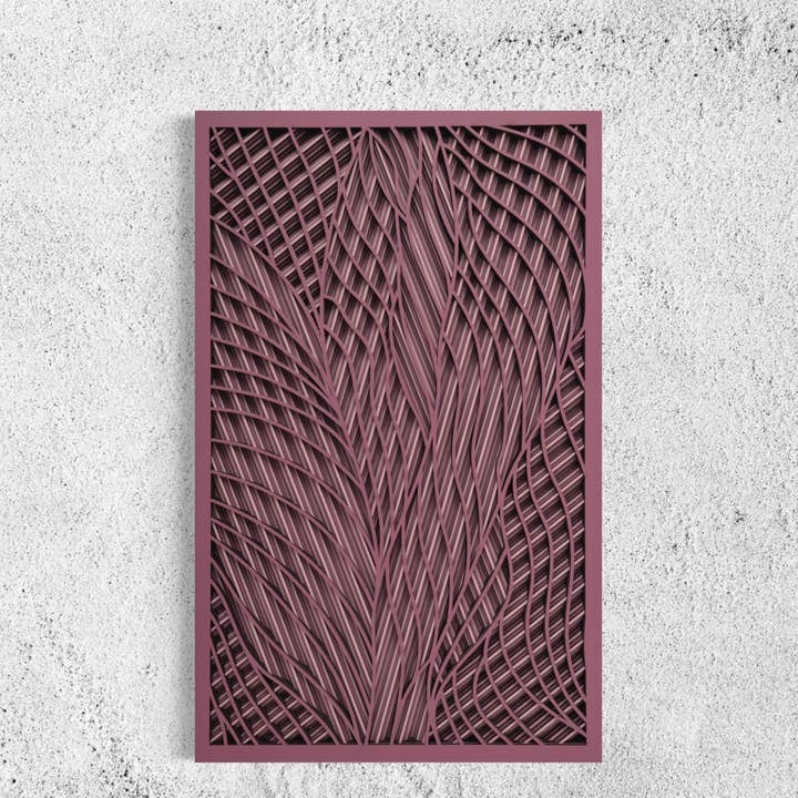 Décoration murale en bois Intersection pour la vente par Stylixa