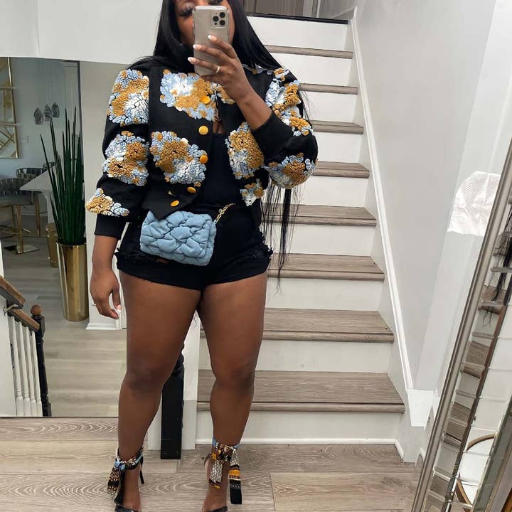 ACCITY - Wholesale Cardigan - Women's - Vintage Floral Knit Cardigan Jacket for Women_CWOCO009426