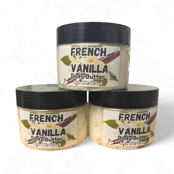French Vanilla | Body Butter | 4.30oz | Warm Vanilla Bean, C for wholesale by Judds Suds