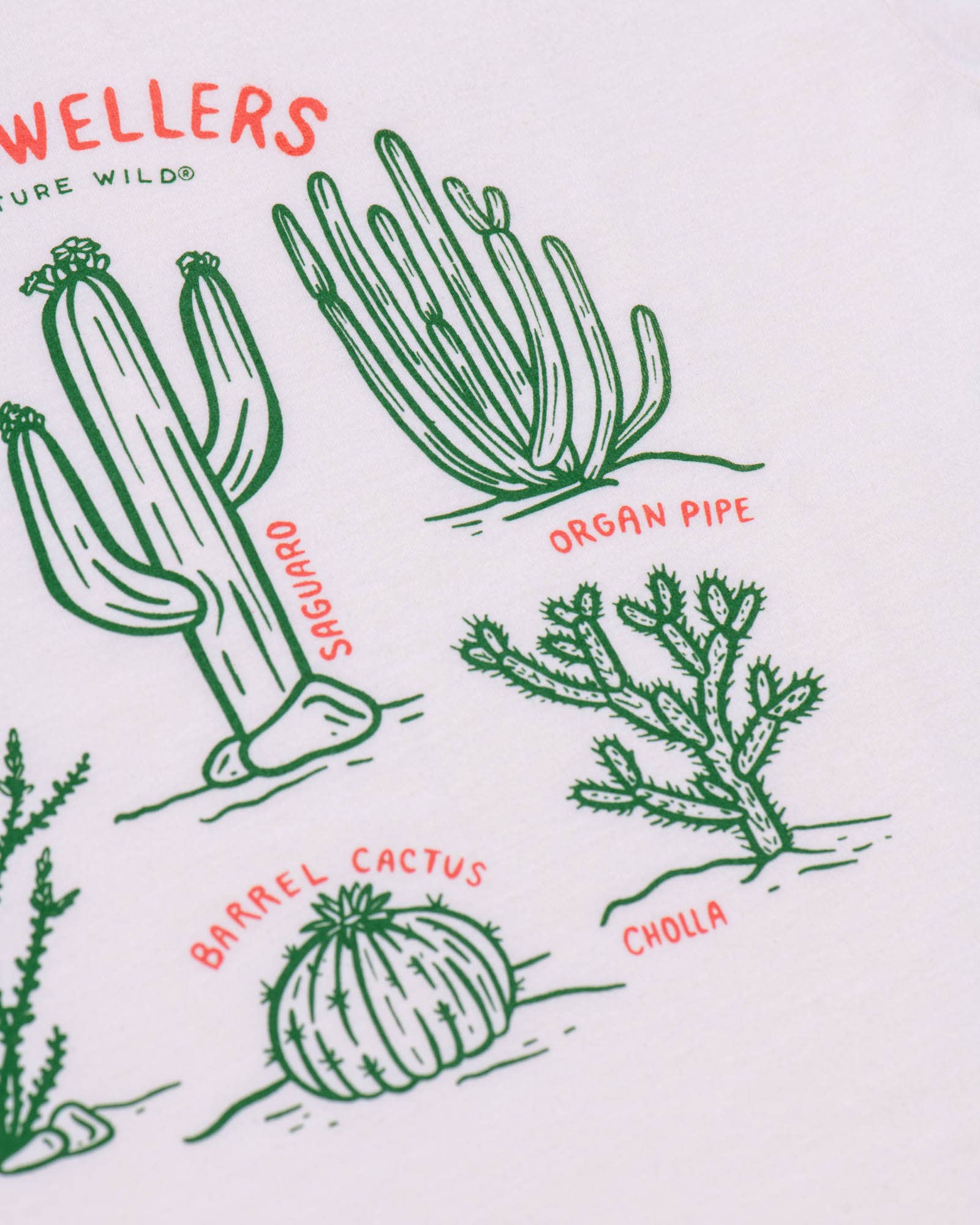 Keep Nature Wild - Wholesale T-shirt met print - Uniseks - Desert Dwellers Unisex t-shirt | Naturel4