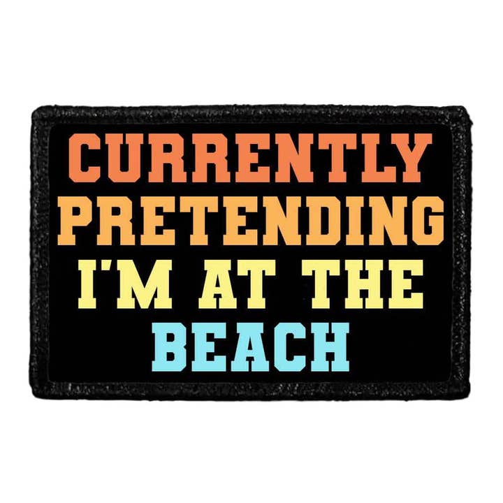 Parche extraíble «Currently Finding I'm at the Beach» para venta al por mayor de Pull Patch