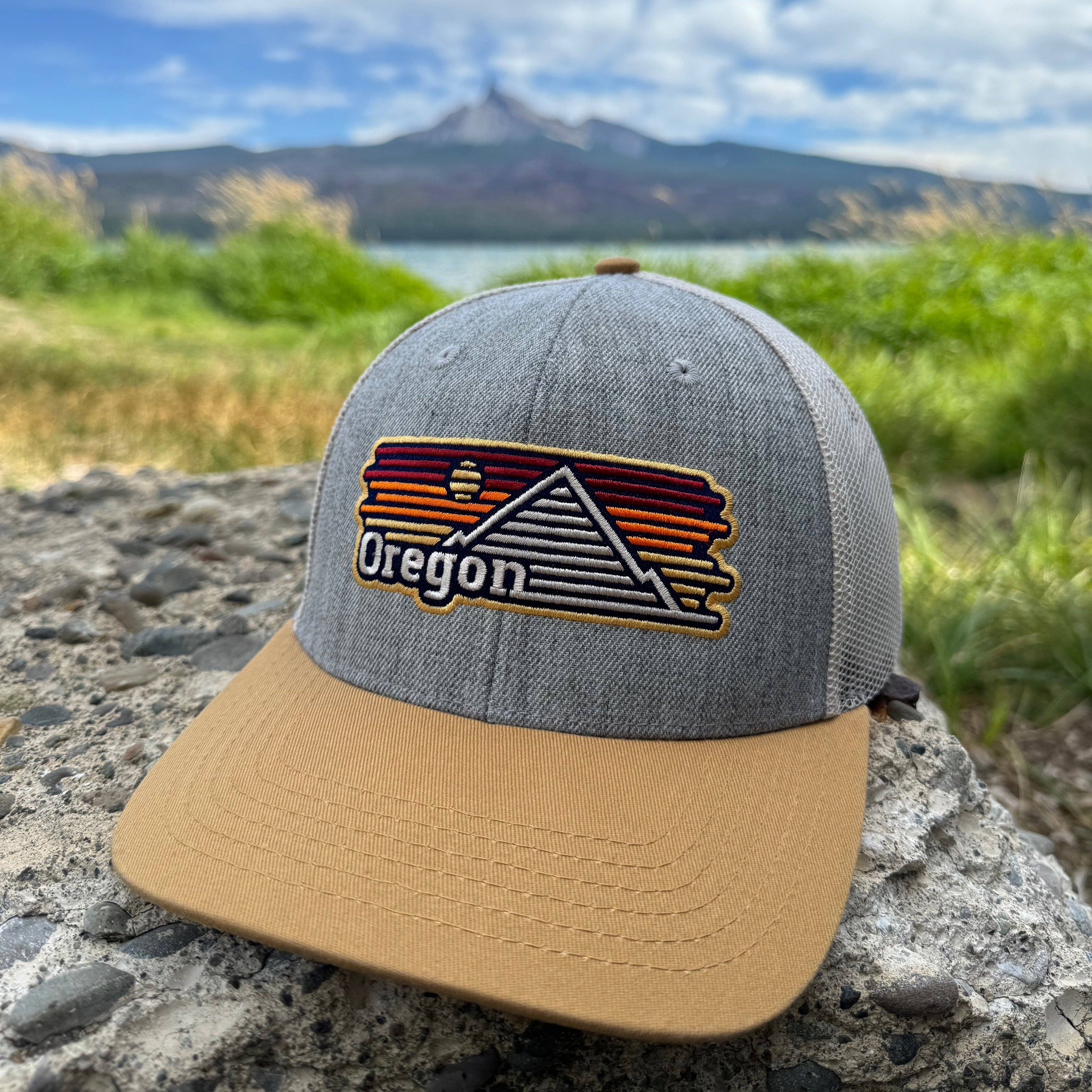 Little Bay Root - Wholesale Trucker Hat - Unisex - Oregon Horizons | Curved bill snapback hat1