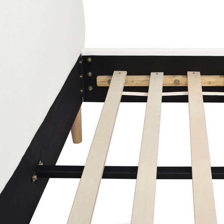 Jennifer Taylor Home - Wholesale Bed - Stockholm Modern Wavy Headboard Platform Bed5