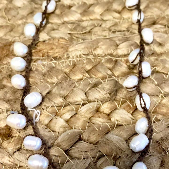 ShellyCakes - Vente Bracelet de perles - Bracelet enroulé, perle, perles au crochet, cadeau pour elle, mariage.