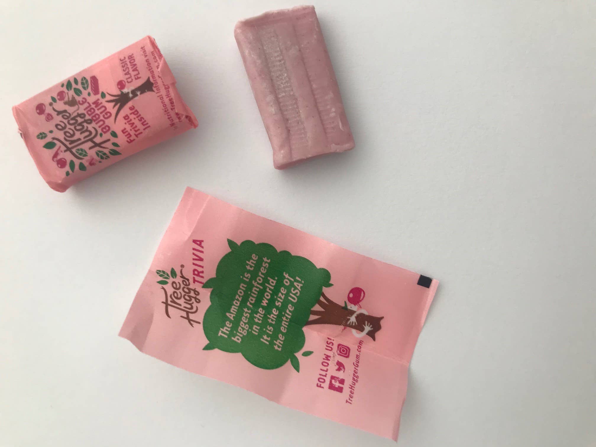 Tree Hugger Gum and Bubble Gum Filled Candy - Wholesale Chewing Gum - Tree Hugger Classic Bubble Gum Sweetened with 100% Xylitol7