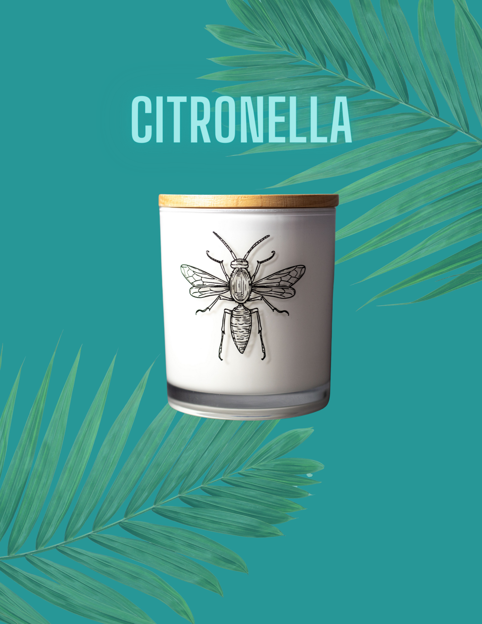 Unplug Soy Candles – wholesale Jar/filled candle – Citronella Mosquito Soy Candle0