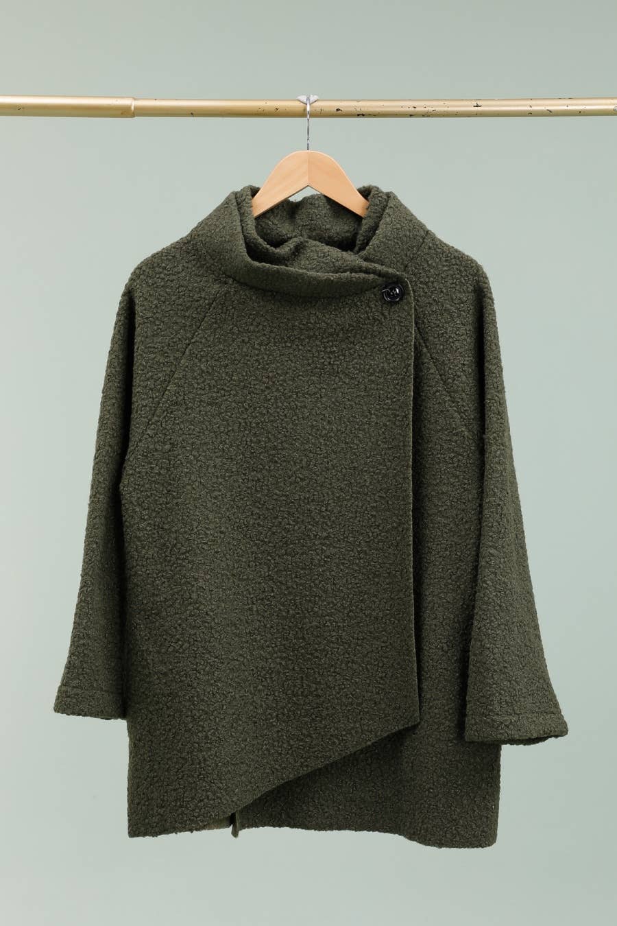 la maison des fibres naturelles – Großhandel College-/Baseballjacke – Damen – Kimono-Stil Jacke 09517 90% Polyester 10% Wolle7