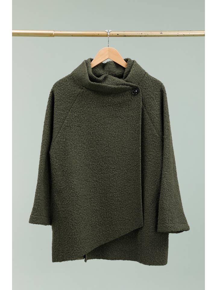 la maison des fibres naturelles – Engroshandel College-/baseballjakke – Kvinder – Kimono-stil jakke 09517 90% polyester 10% uld7