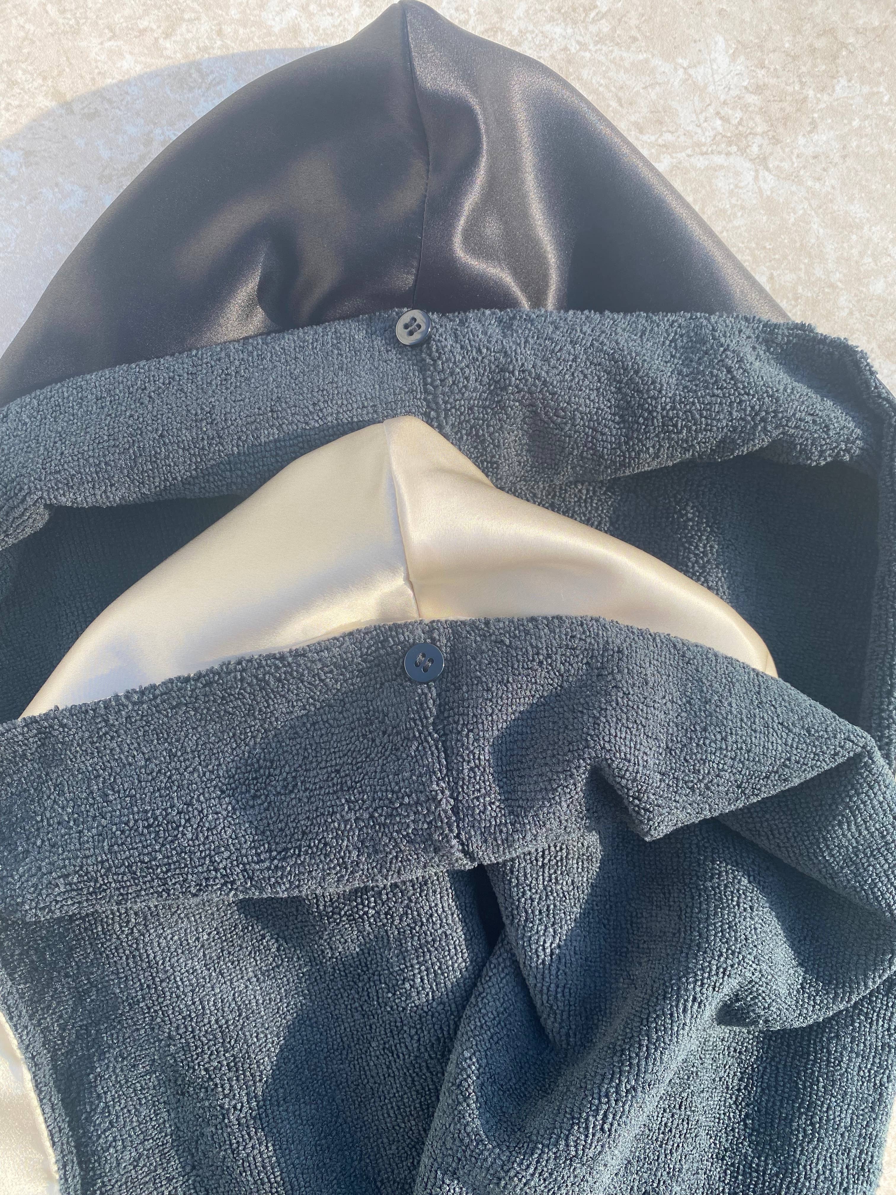 Silknlove Co. - Wholesale Hair Towel/Wrap - Pure Silk Reversible Hair Drying Turban7