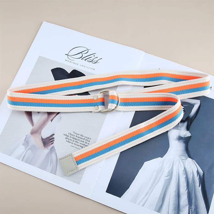 NINEXIS - Wholesale Belt - Women's - CWABE0957_HIP-HOP FASHION EXTENDED ARTISTIC CANVAS BELT