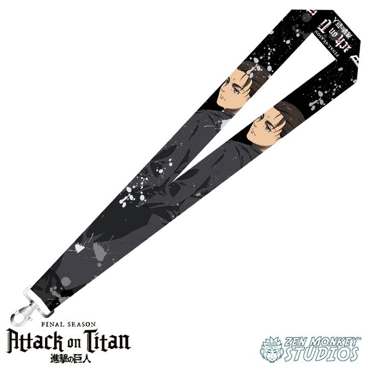 Eren Jaeger - Attack on Titan Lanyard for wholesale by Zen Monkey Studios
