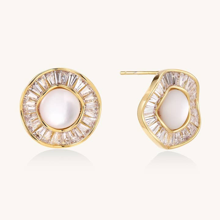 Pendientes de Perlas de Confianza Suave para venta al por mayor de Branvas Jewelry