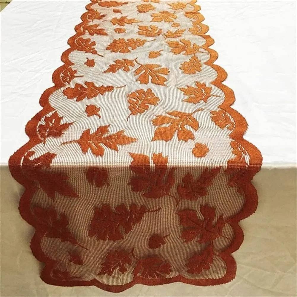Kate Tuesday Jewelry – wholesale Table runner – Pumpkin Thanksgiving Fall Holiday Table Runner2