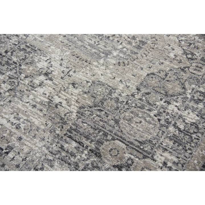 LOOMLAN - Wholesale Runner rug - Dach Central Medallion Gray Kitchen Hallway Runner Rug4