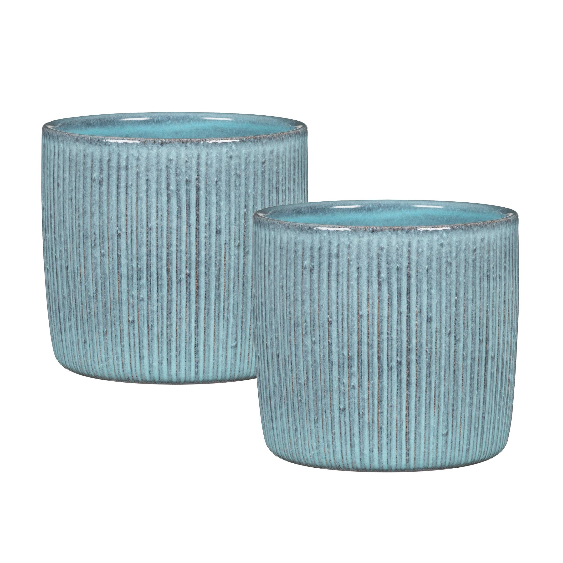 Scheurich - Wholesale Plant Pot - Set of 2 Solido Linea 909 ceramic planters4