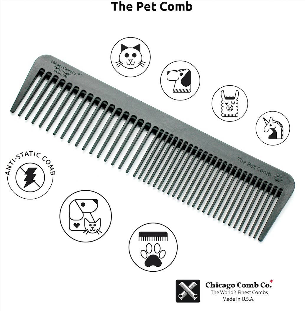 Chicago Comb Co. - Wholesale Pet Brush - Cat/Dog - The Pet Comb