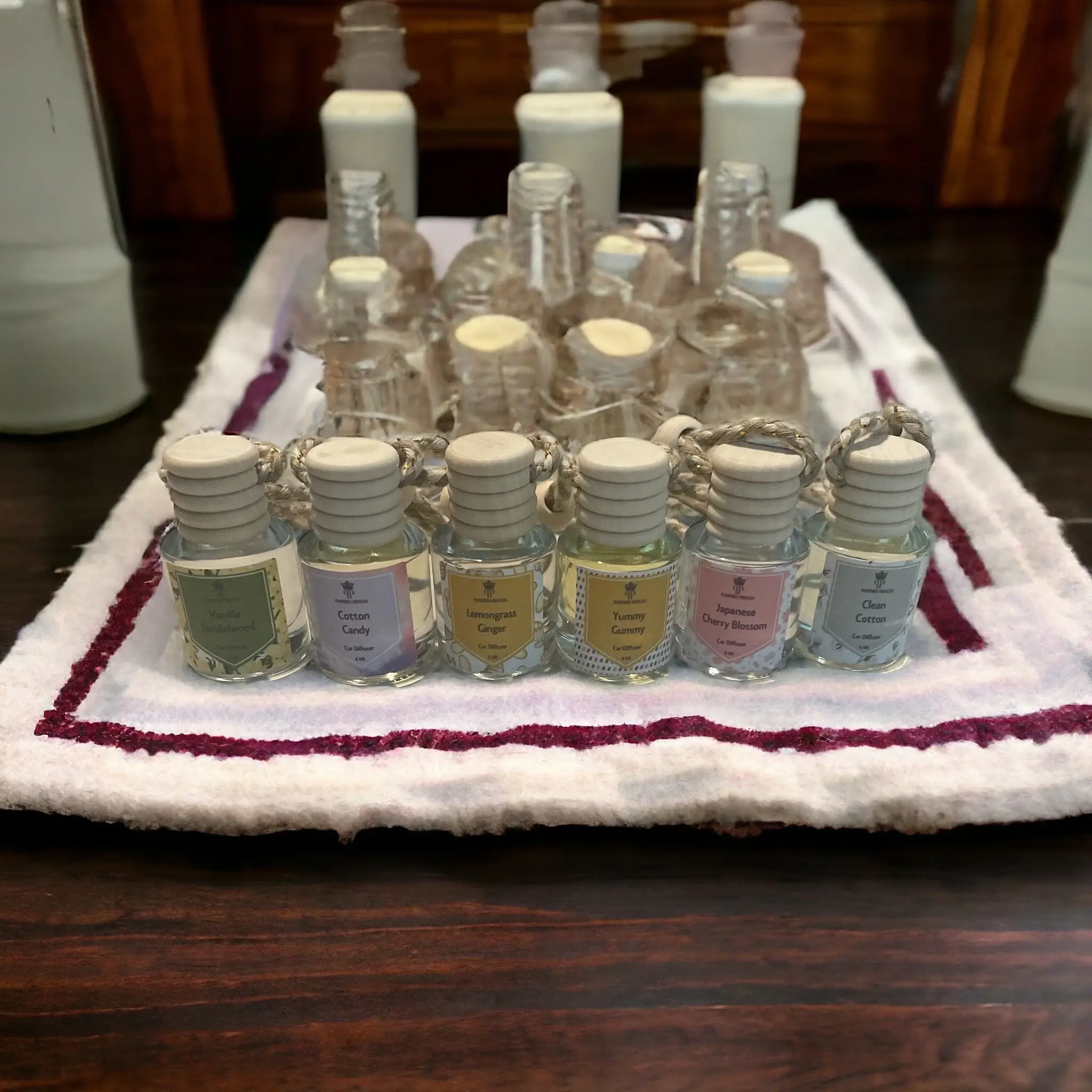 Pampered Princess – wholesale Car Freshener - Unisex – Hanging Car Diffuser Air Freshener With Aromatherapy Scents1