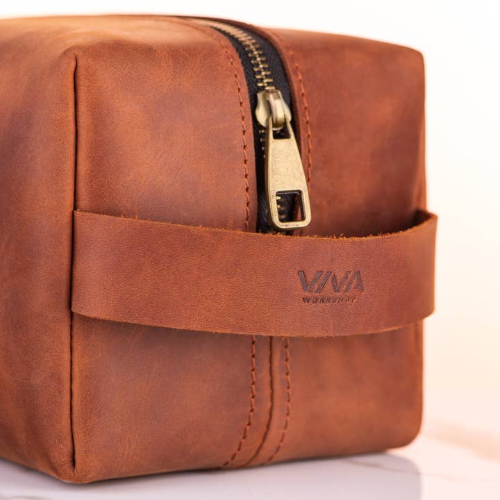 Viva Workshop - Wholesale Toiletry Bag - Men's - Leather Toiletry Bag5