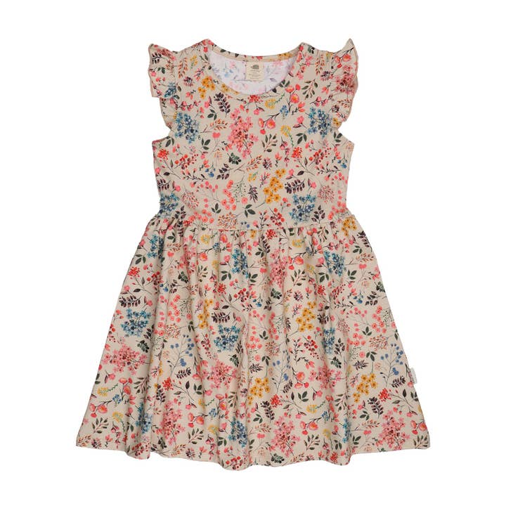 walkiddy - Wholesale Dress - Kids - Mini Flowers-Dress