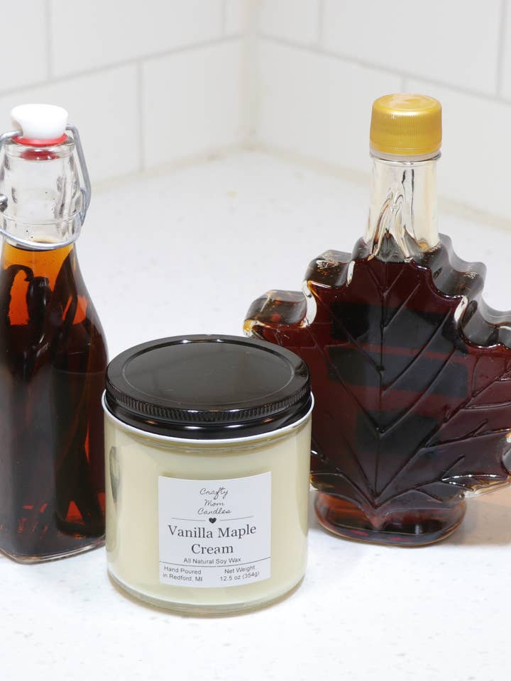 Bougie de soja 12,5 oz, double mèche pour la vente par Crafty Mom Candles LLC