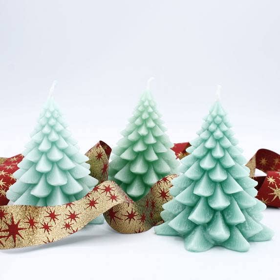 cereria pinsart - Wholesale Novelty Candle - Christmas fir Christmas candle green1