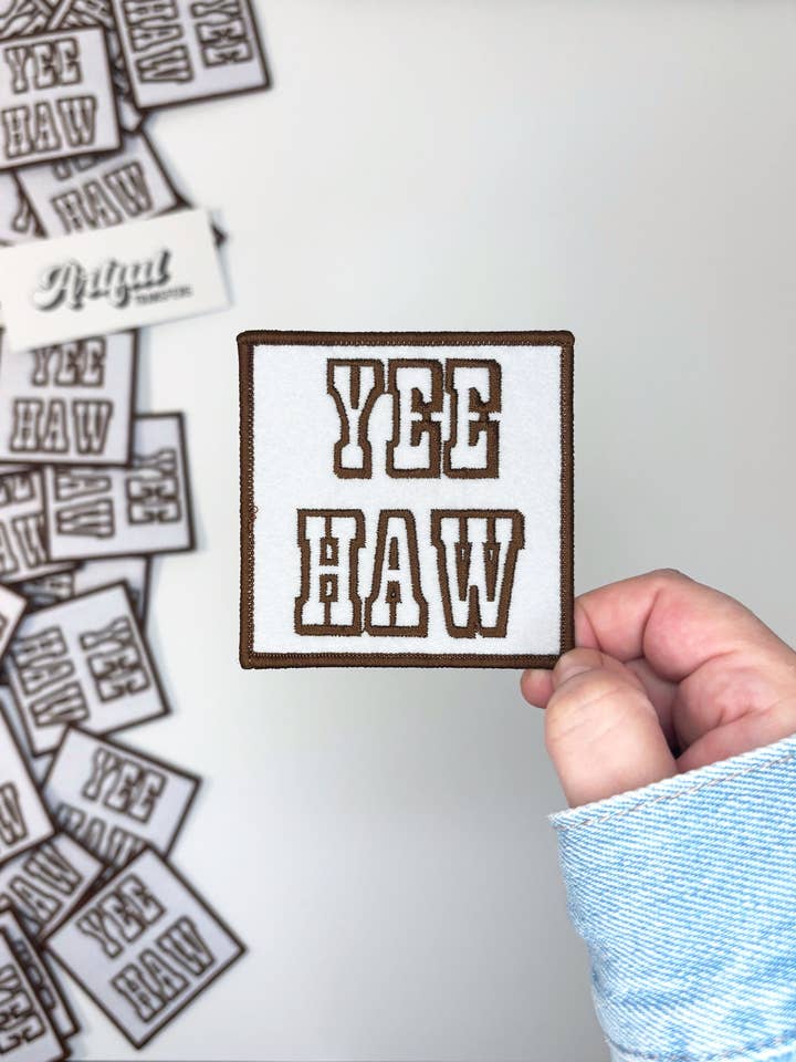 Yee Haw - Påstrykningslapp för wholesale av Artful Transfers