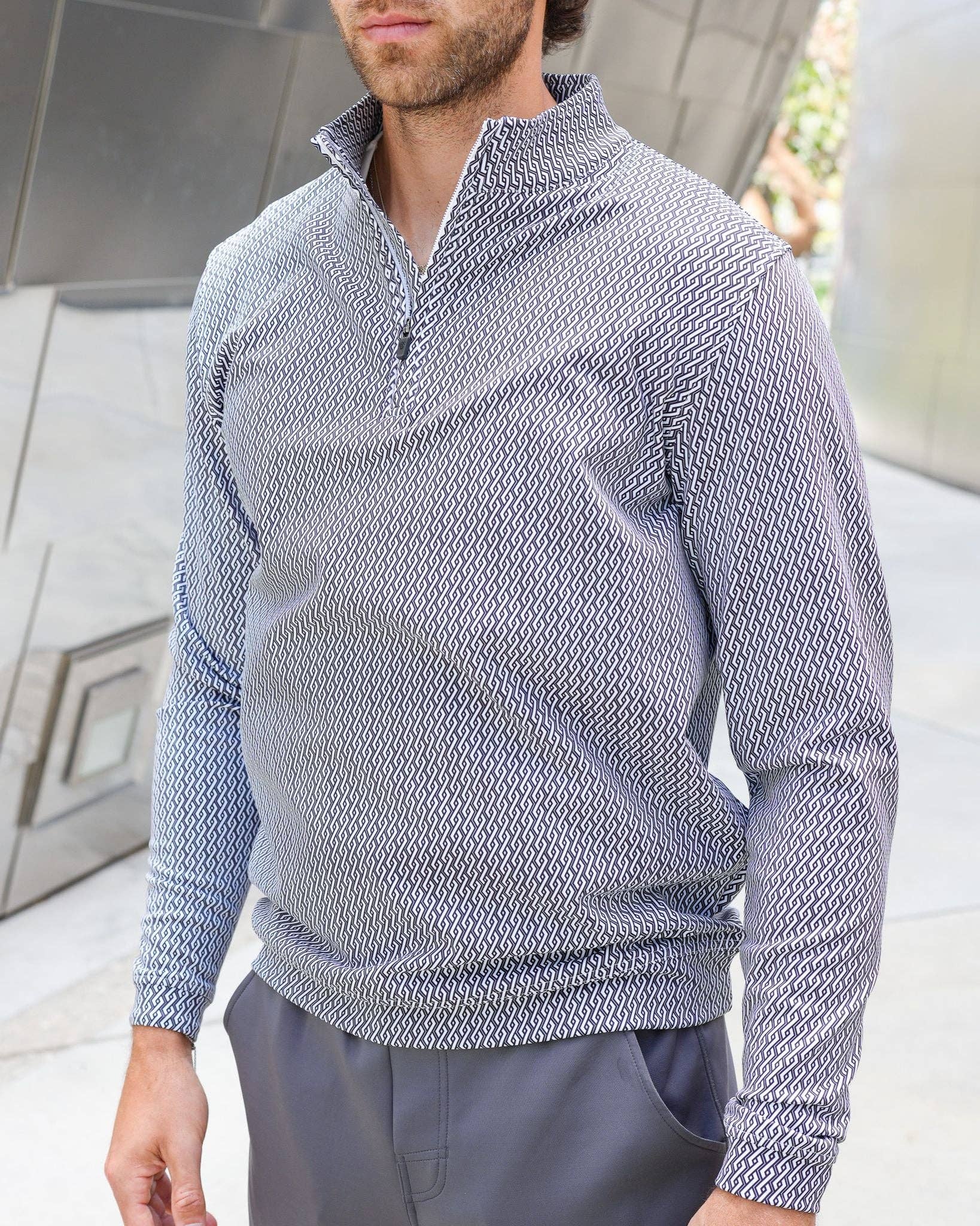 USA Palm - Wholesale Sweatshirt - Unisex - Cloud 1/4 Zip19