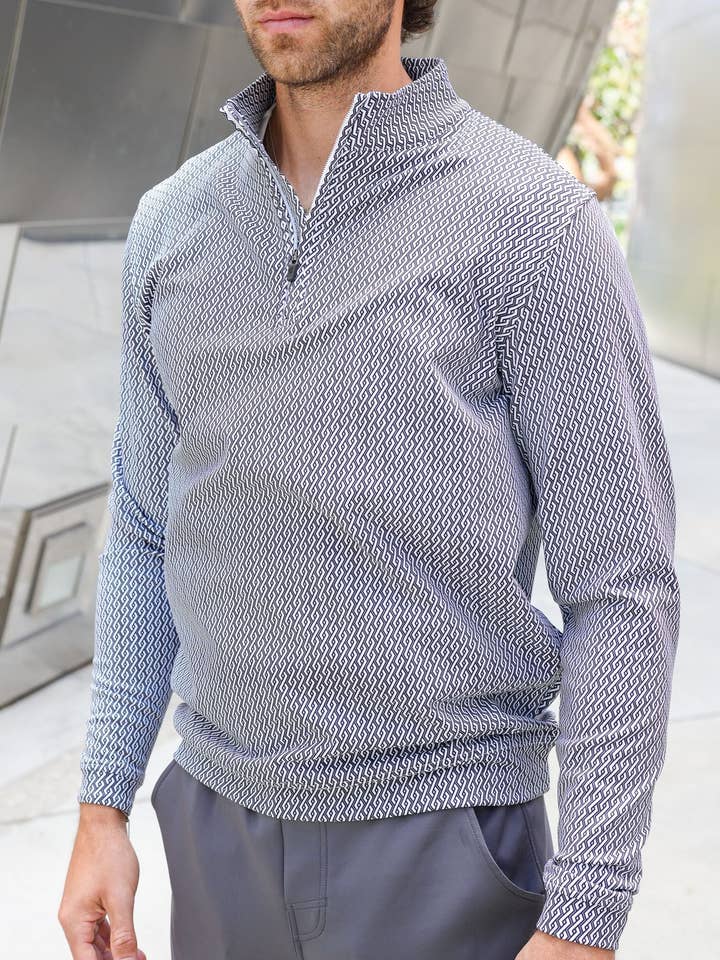 USA Palm - Wholesale Sweatshirt - Unisex - Cloud 1/4 Zip19